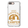 what happens in camper stays iPhone 8 Plus