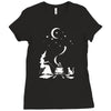 happy halloween Ladies Fitted T-Shirt