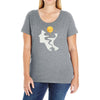 Night Think Ladies Curvy T-Shirt