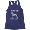 alzheimer's awareness Racerback Tank