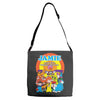 jamie and the magic torch cult funny retro Adjustable Strap Totes