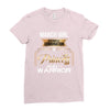 march  girl is a perfect combination of princess and warrior Ladies Fitted T-Shirt