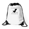 internet is broken game funky Drawstring Bags