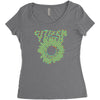 citizen 'flower Women's Triblend Scoop T-shirt