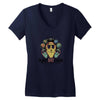 planet music Women's V-Neck T-Shirt