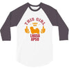 This Girl Loves Her Lhasa Apso 3/4 Sleeve Shirt