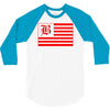 b red 3/4 Sleeve Shirt