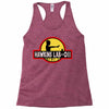 hawkins lab parody Racerback Tank