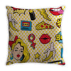 Crazy Throw Pillow