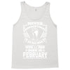 Never Underestimate Old Man Who Was Born February Tank Top
