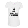 Bonfire Princess Maternity Scoop Neck T-shirt