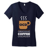 coffee addiction Women's V-Neck T-Shirt
