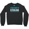scott sterling the man the myth the legend Crewneck Sweatshirt