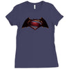 dawn of justice Ladies Fitted T-Shirt