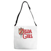 zelda is the girl Adjustable Strap Totes