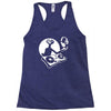 dj et hacke musik Racerback Tank