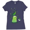 leaf storm Ladies Fitted T-Shirt