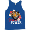 Girl Power White Write Tank Top