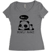 bearly awake Women's Triblend Scoop T-shirt