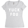 yuck fou Women's Triblend Scoop T-shirt
