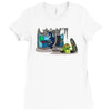 mutant invader Ladies Fitted T-Shirt