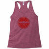 falling confucius Racerback Tank