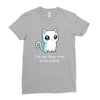 bad kitty Ladies Fitted T-Shirt