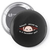 December  Peeking Out Asian Baby Boy Pin-back button