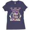 lade ziele schiesse2 Ladies Fitted T-Shirt