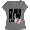 proud new girl Women's Triblend Scoop T-shirt