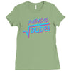 radical dude! Ladies Fitted T-Shirt