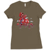 mushroom eater Ladies Fitted T-Shirt