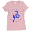 jake paul blue Ladies Fitted T-Shirt