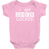 i am sher locked Baby Onesie