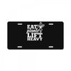 eat plants lift heavy License Plate