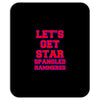 star spangled hammered Mousepad