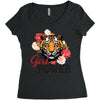 Girl Power Women's Triblend Scoop T-shirt