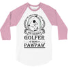 Golfer Pawpaw 3/4 Sleeve Shirt