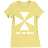 axis records Ladies Fitted T-Shirt