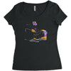 hit me Women's Triblend Scoop T-shirt