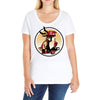 prank girl Ladies Curvy T-Shirt