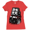 rocket cats Ladies Fitted T-Shirt