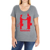 handshake Ladies Curvy T-Shirt