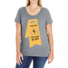the floor is lava Ladies Curvy T-Shirt