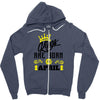 Kings Are Born In April Zipper Hoodie
