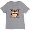hot chocolate time! V-Neck Tee