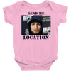 send me location khabib Baby Bodysuit
