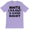 personalised auntie T-Shirt