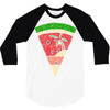 watermelon and beach 3/4 Sleeve Shirt