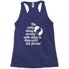 the only thing wrong with dogs Racerback Tank